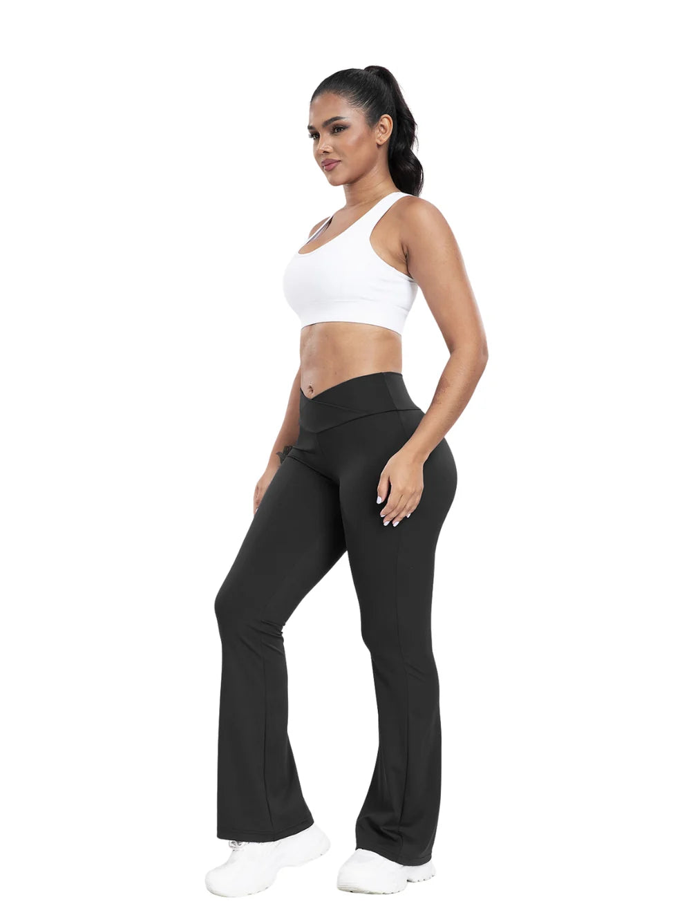 Snatched V-Line Flare Pants